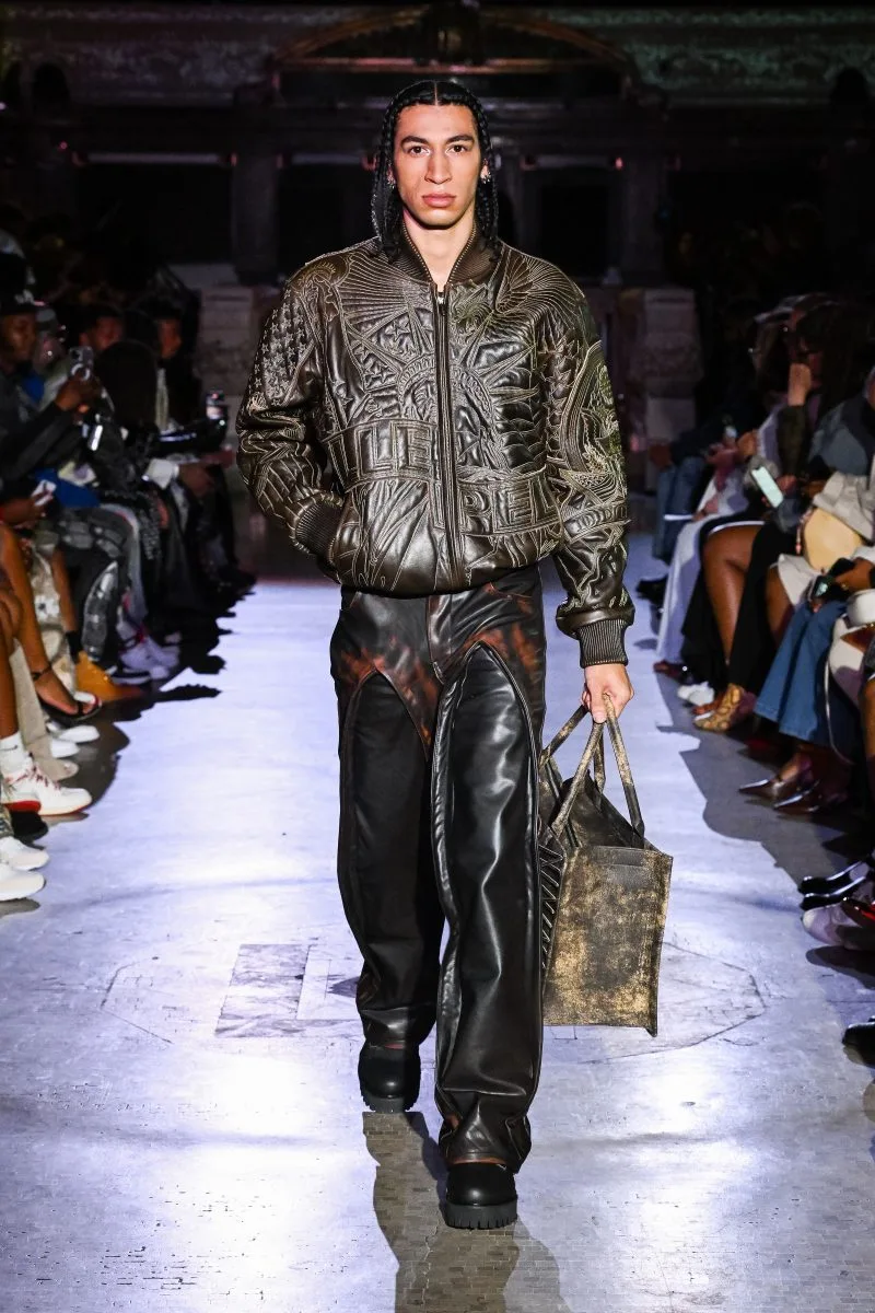 Who Decides War — denim brodé New York
